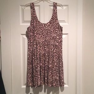 Free People Pink Leopard Print mini